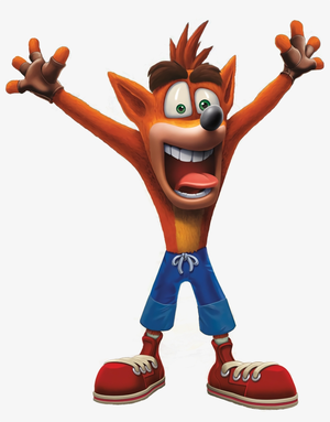 Crash Bandicoot — ranked #9