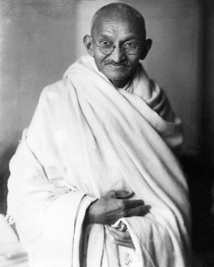 Mahatma Gandhi — ranked #8