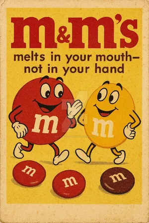M&M's: Melts in Your Mouth, Not in Your Hands — ranked #11