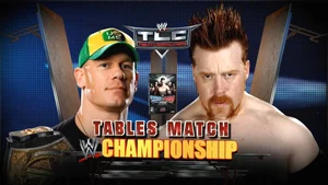 vs John Cena, WWE Title (TLC 2009) — ranked #6