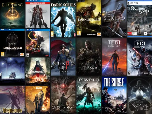 Top 20 Soulslike Video Games of All Time