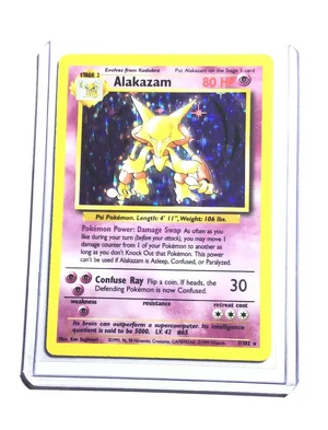 Base Set Alakazam Holo — ranked #5