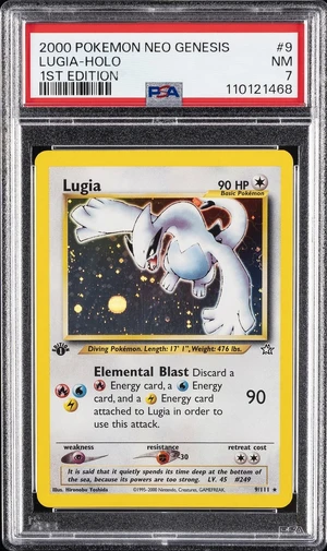 Neo Genesis Lugia 1st Edition — ranked #7