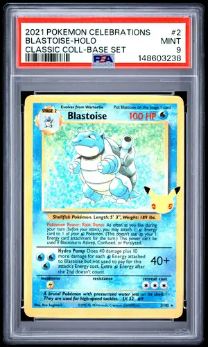 Pokemon Celebrations Classic Collection Blastoise — ranked #8