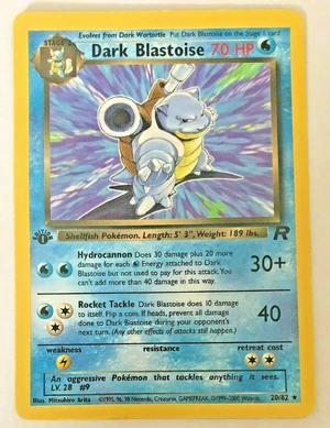Team Rocket Dark Blastoise 1st Edition — ranked #11