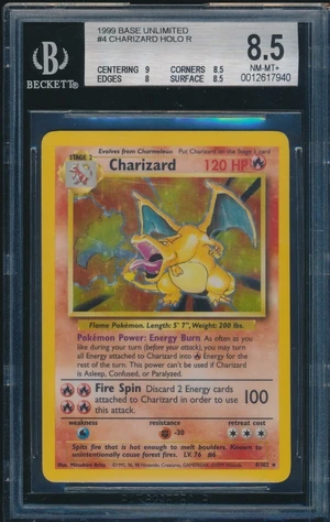 Unlimited Base Set Charizard — ranked #17