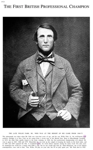 Willie Park Sr. — ranked #10