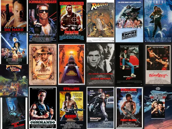 What are the best action movies of the 1980s?