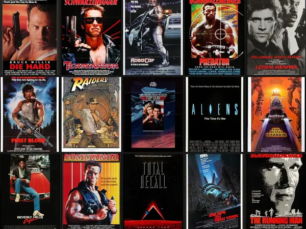 What are the best action movies of the 1980s?