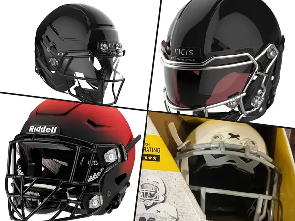 What are the best American football equipment brands?