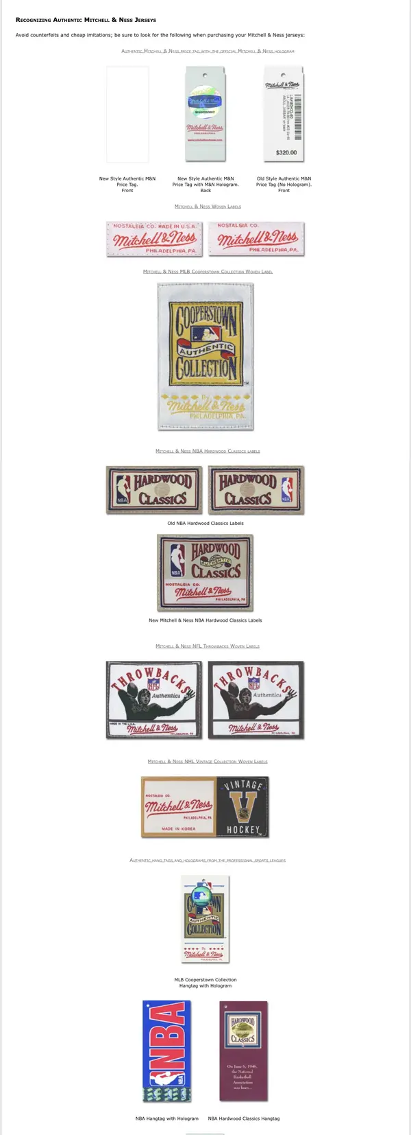 Mitchell & Ness - ranking option ranked #10