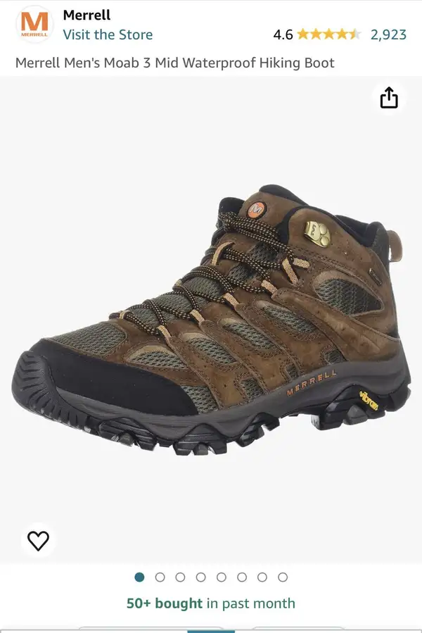 Merrell - ranking option ranked #6