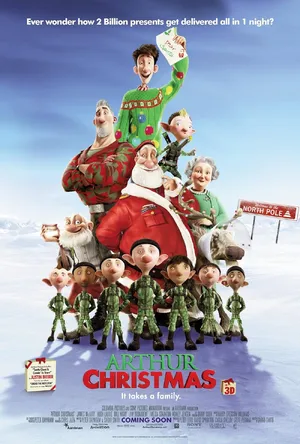Arthur Christmas — ranked #2