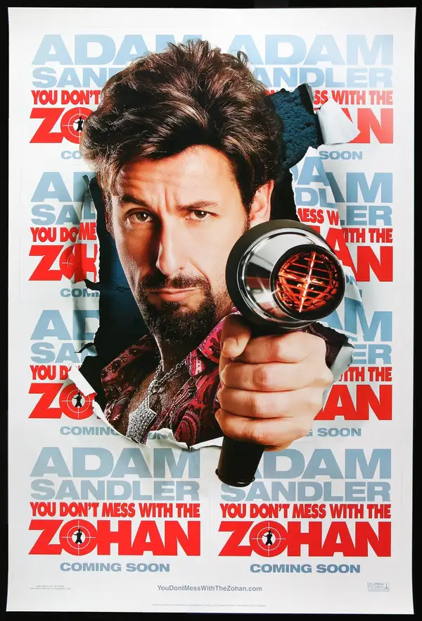 You Don't Mess with the Zohan (2008) - ranking option ranked #9