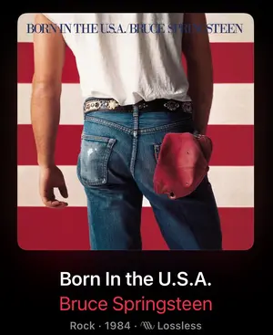 Born in the U.S.A. — ranked #3