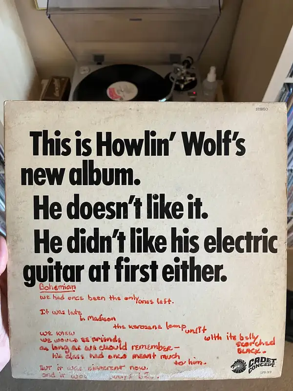 The Howlin' Wolf Album - ranking option ranked #5