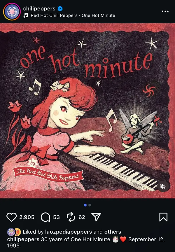 One Hot Minute - ranking option ranked #7