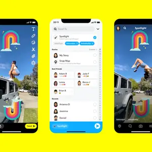 Snapchat Spotlight — ranked #4