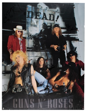 Guns N' Roses — ranked #3