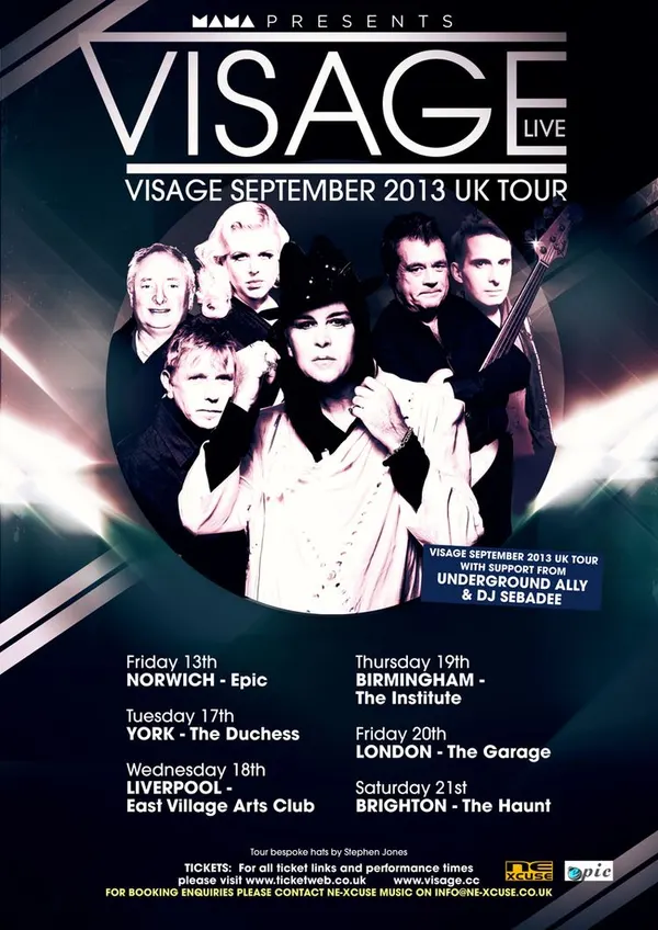 Visage - ranking option ranked #13