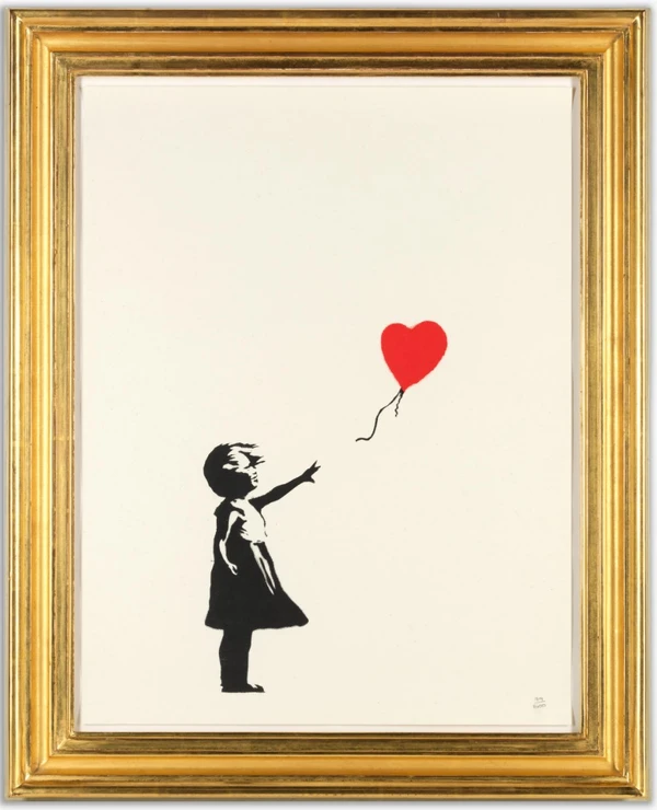 Balloon Girl (Shredder Print) - ranking option ranked #10