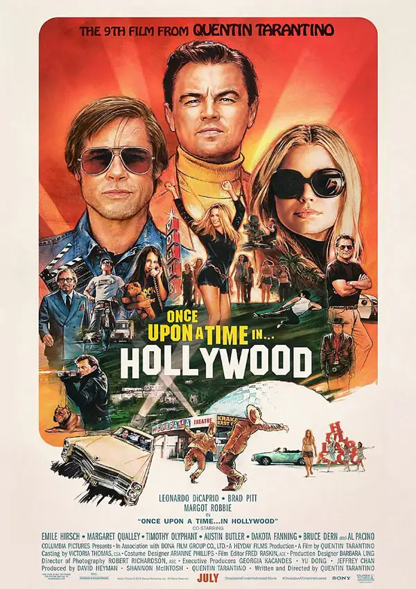 Once Upon a Time in Hollywood - ranking option ranked #4