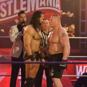 vs. Drew McIntyre, WrestleMania 36 — ranked #17