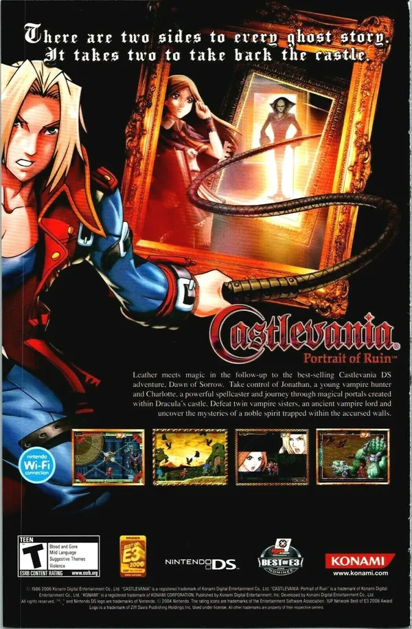 Castlevania: Portrait of Ruin - ranking option ranked #9