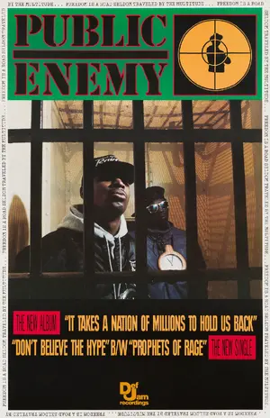 Public Enemy – It Takes a Nation of Millions to Hold Us Back — ranked #2