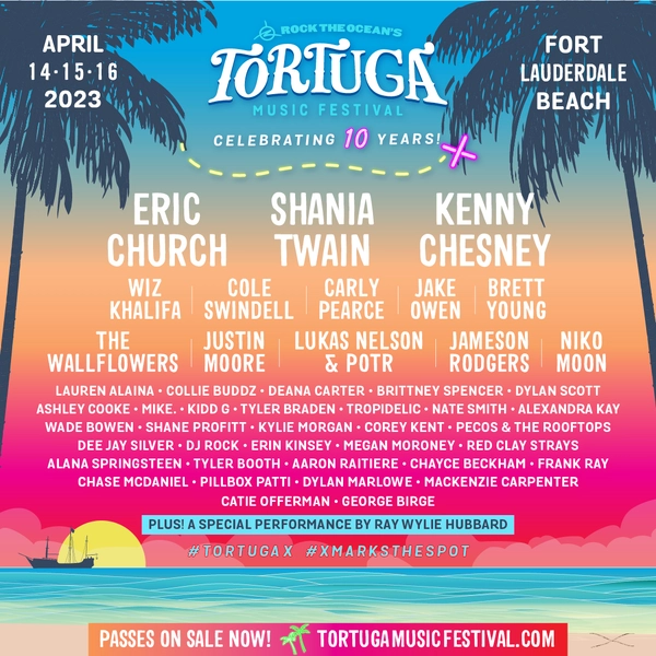Tortuga Music Festival - ranking option ranked #10
