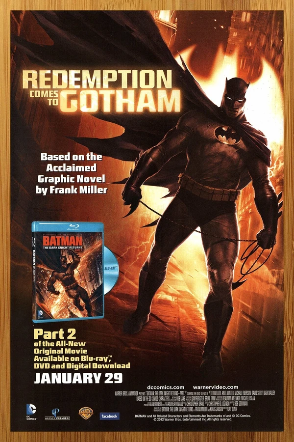 Batman: The Dark Knight Returns - ranking option ranked #4