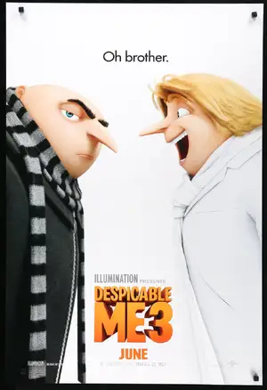Despicable Me 3 — ranked #7