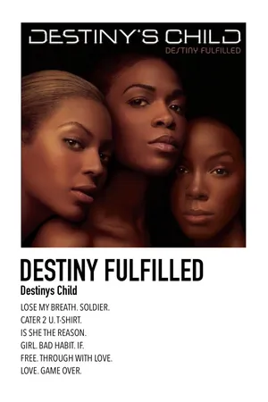 Destiny Fulfilled (2004) — ranked #4