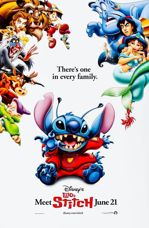 Lilo & Stitch - ranking option ranked #18