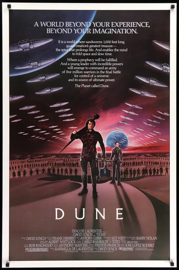 Dune (1984) - ranking option ranked #3