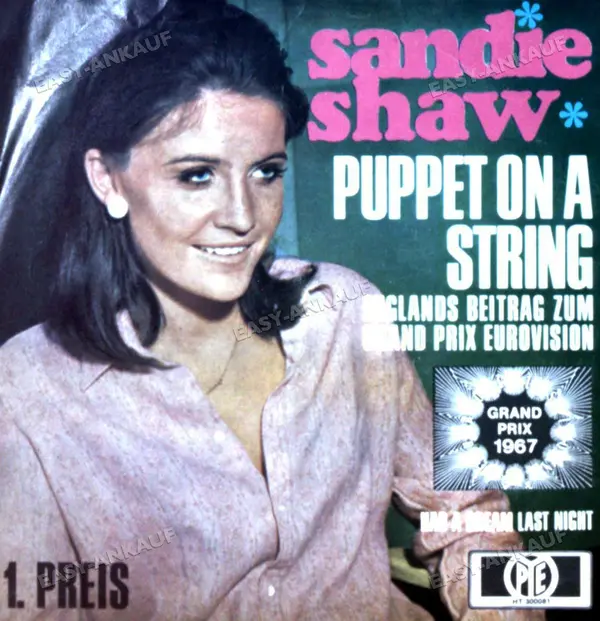 Puppet on a String – Sandie Shaw - ranking option ranked #19