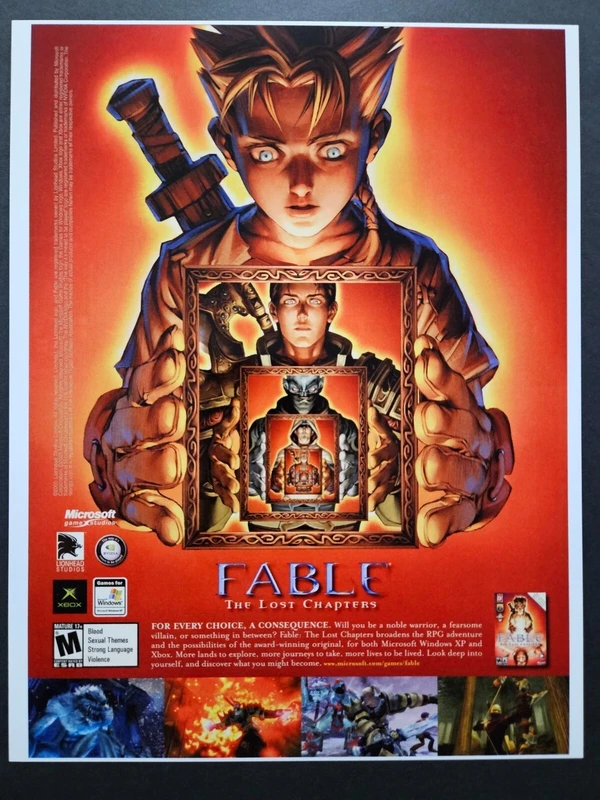 Fable: The Lost Chapters - ranking option ranked #1
