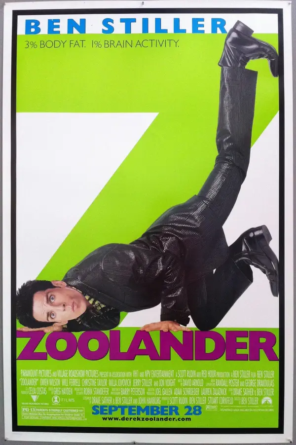 Zoolander - ranking option ranked #12