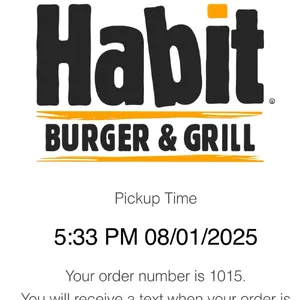 Habit Burger & Grill — ranked #1