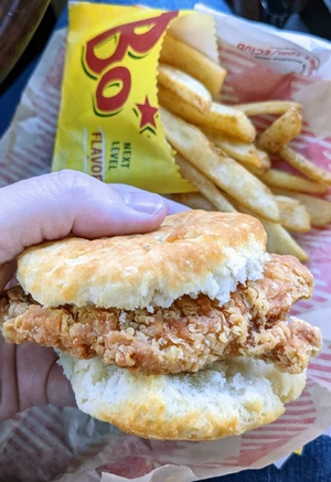 Bojangles Cajun Filet Biscuit — ranked #8