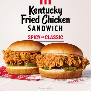 KFC Chicken Sandwich — ranked #10