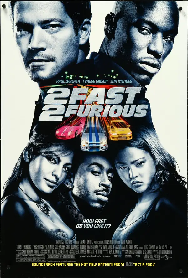 2 Fast 2 Furious - ranking option ranked #8
