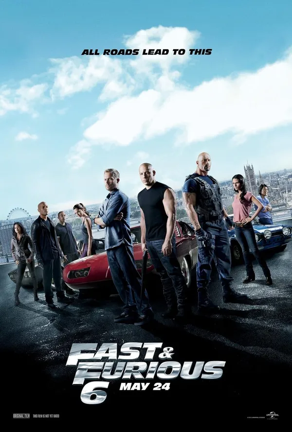 Fast & Furious 6 - ranking option ranked #3
