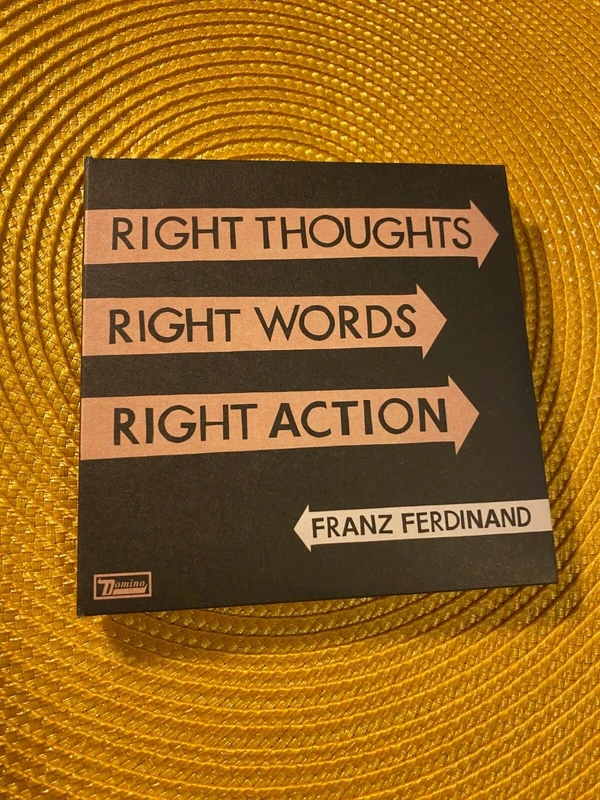Right Thoughts, Right Words, Right Action - ranking option ranked #4