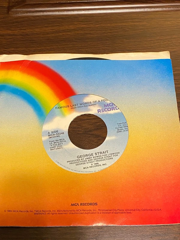 Famous Last Words of a Fool - ranking option ranked #10