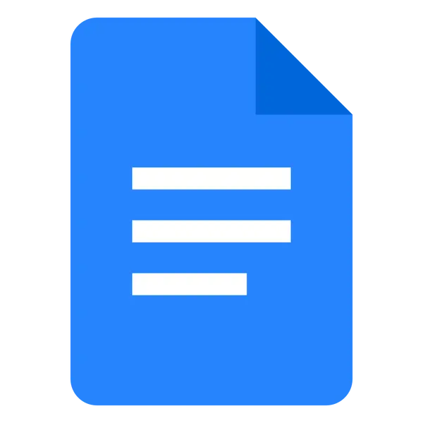 Google Docs - ranking option ranked #7