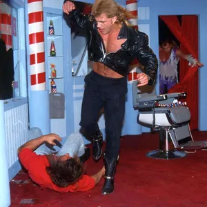 Shawn Michaels throws Marty Jannetty through a window (1992) — ranked #7