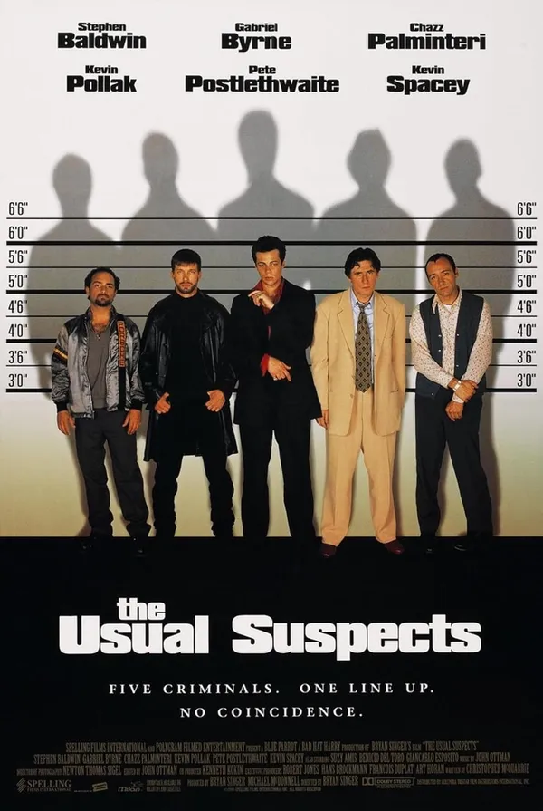 The Usual Suspects (1995) - ranking option ranked #4