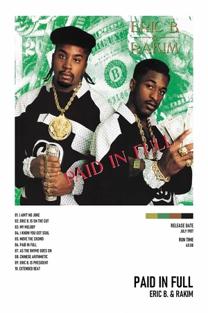 Eric B. & Rakim – Paid in Full — ranked #4