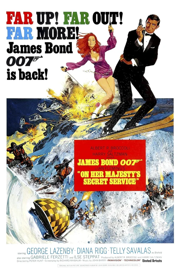On Her Majesty's Secret Service - ranking option ranked #6